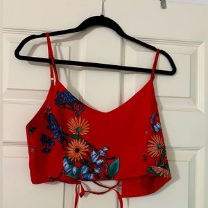 Lulus Bloom with a view Crop Top